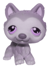 Custom Base: Standing Husky