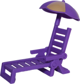 Beach Chair and Umbrella