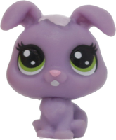 #1-133 Teensy Rabbit "Lilac Bunnyton"