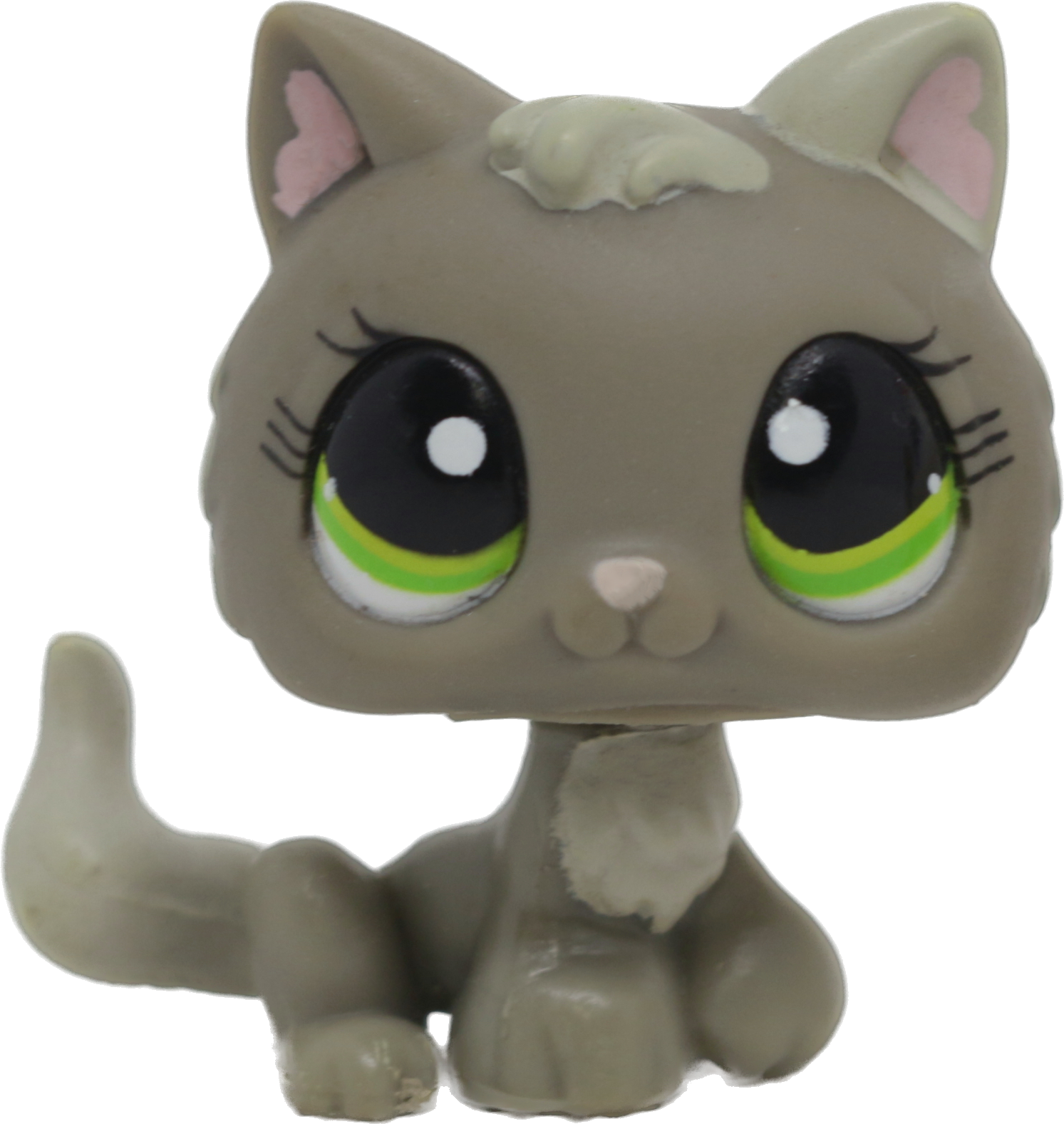 Lps Grey Tabby Cat LPS #1035 Kitten Authentic LPS At Littlest