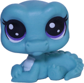 #48 Mini Crocodile "Snoutley Aquablue"