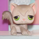 LPS #0020 Angora Longhair Cat (Damaged)