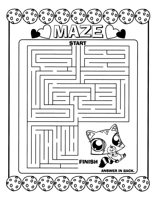 Littlest Pet Shop Activity: Mazes!