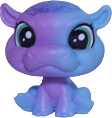 #10 Mini Hippo "Cerulean Sparkle"