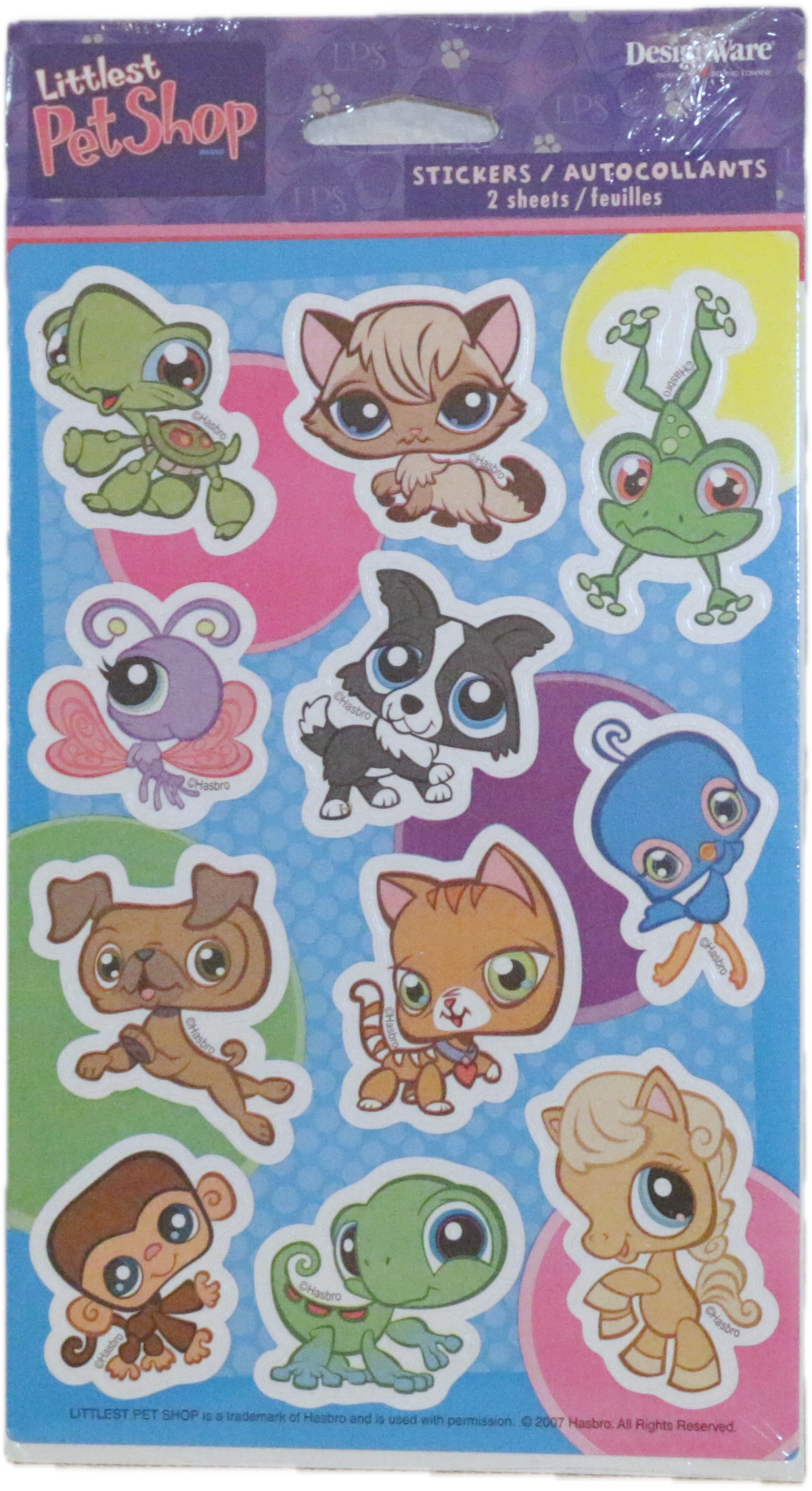 Stickers (Blue - NIB)