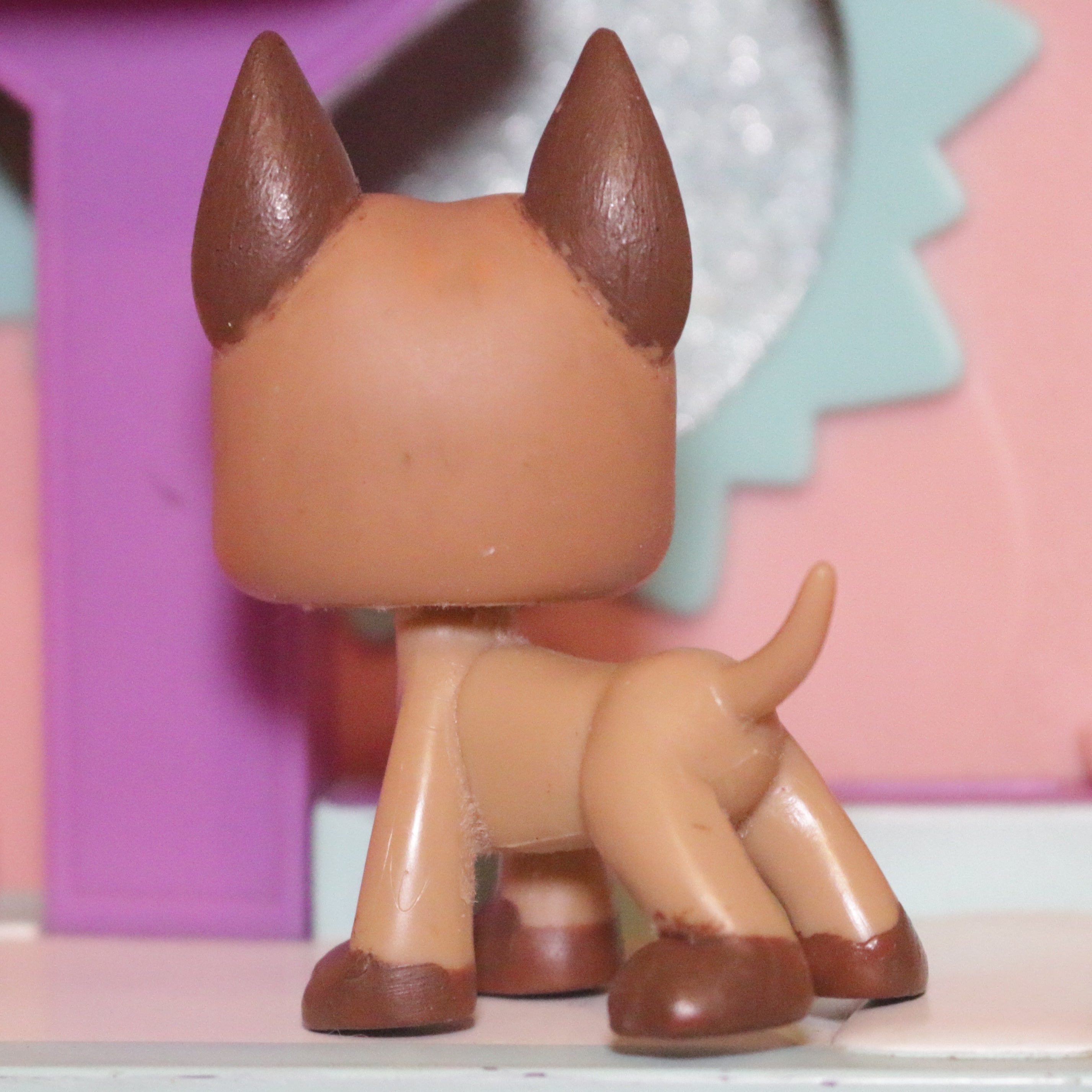 LPS #0636 Great Dane (Deflocked and Modified)