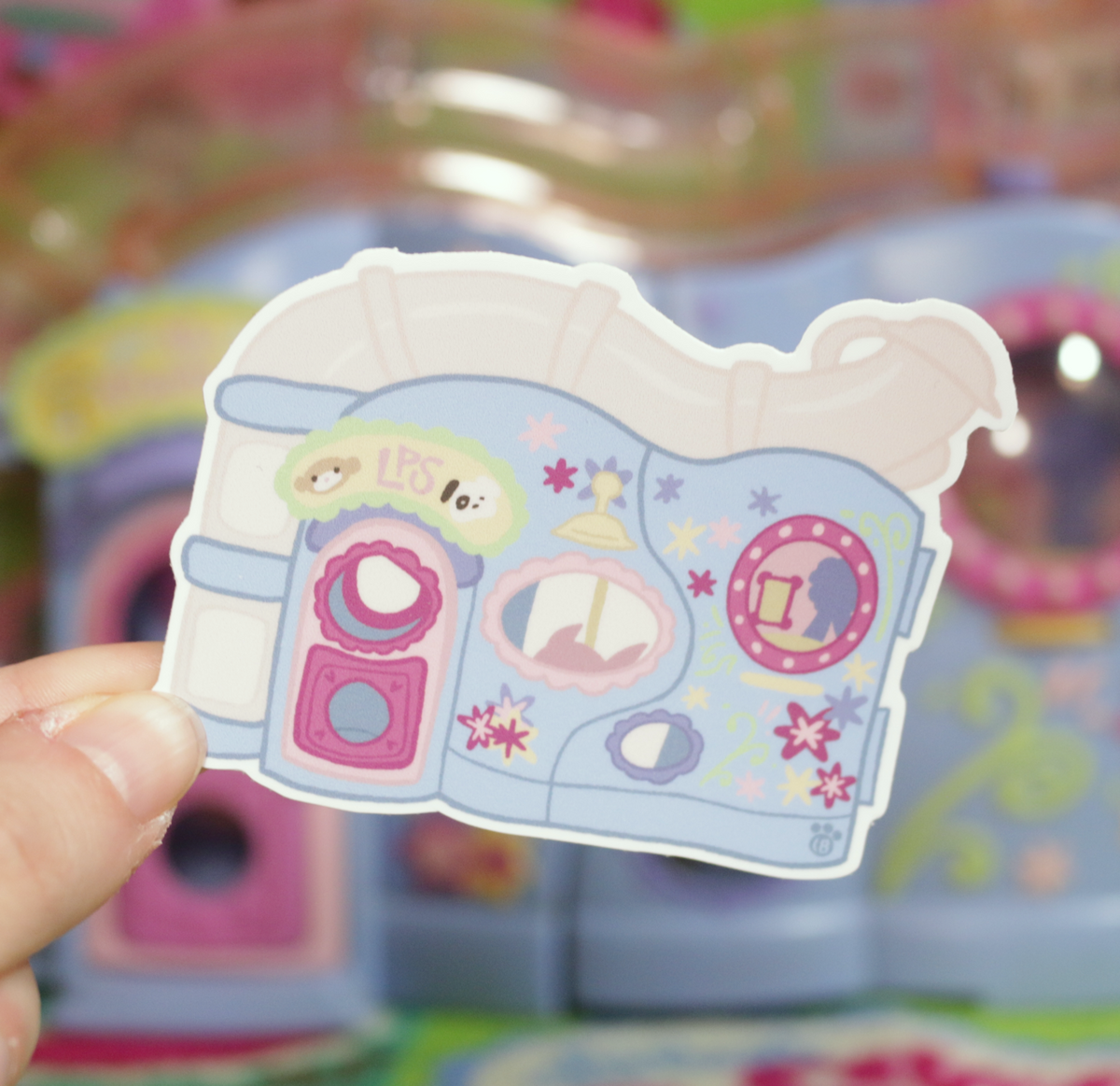 LPS Building Sticker - 'Little Lovin' Pet Playhouse'