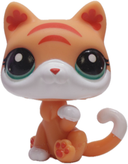 LPS G7 #132 Paw Up Cat