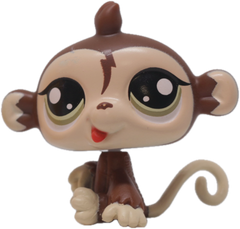 LPS G7 #085 Baby Monkey