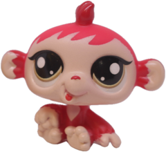 LPS G7 #050 Baby Monkey