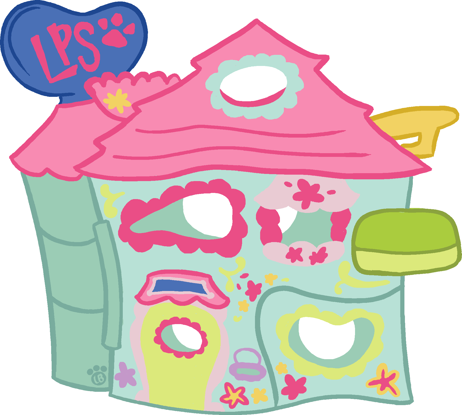 LPS Building Sticker - 'Biggest Littlest Pet Shop'