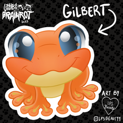 Littlest Brainrot Mascot Sticker - Gilbert